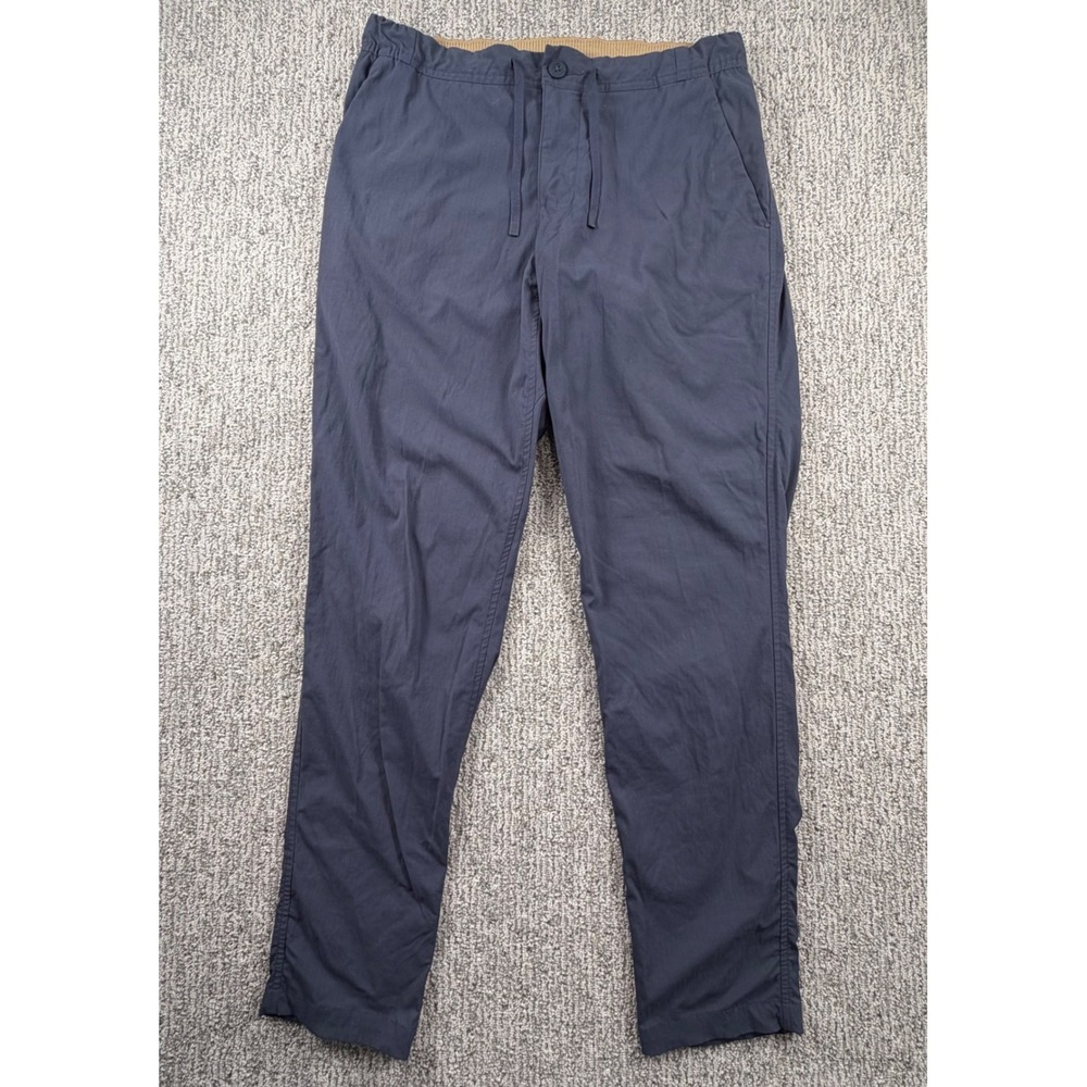 REI Cooperative Pants Men 32x32* Blue Savanna Trails Ripstop Hiking Joggers